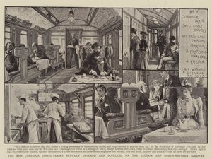 The New Corridor Dining-Trains between England and Scotland on the London and North-Western Railway by Charles J. Staniland